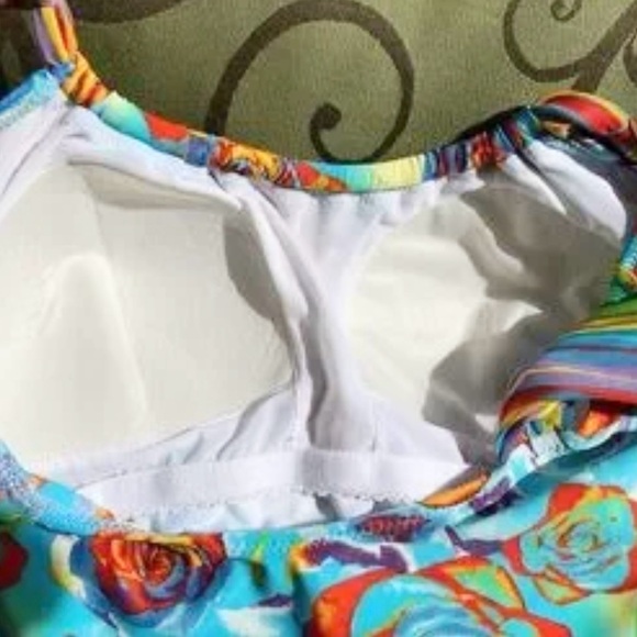 Gideon Oberon Floral One-Piece Swimsuit - Multicolor - Picture 4 of 5